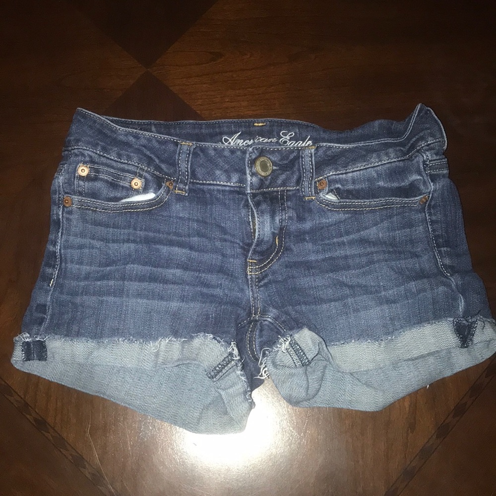 American eagle denim shorts